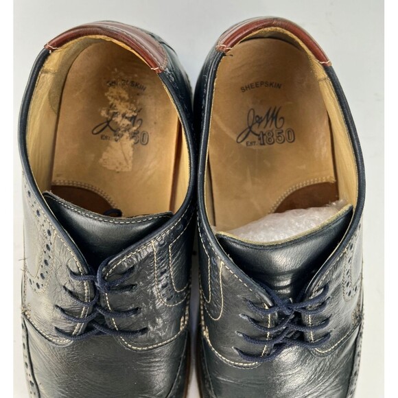 Johnston & Murphy Holden Men\'s Wingtip Comfort Dress Shoes Size 9.5 M 27-1749